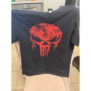 Vintage Marvel The Punisher Shirt Size Large
